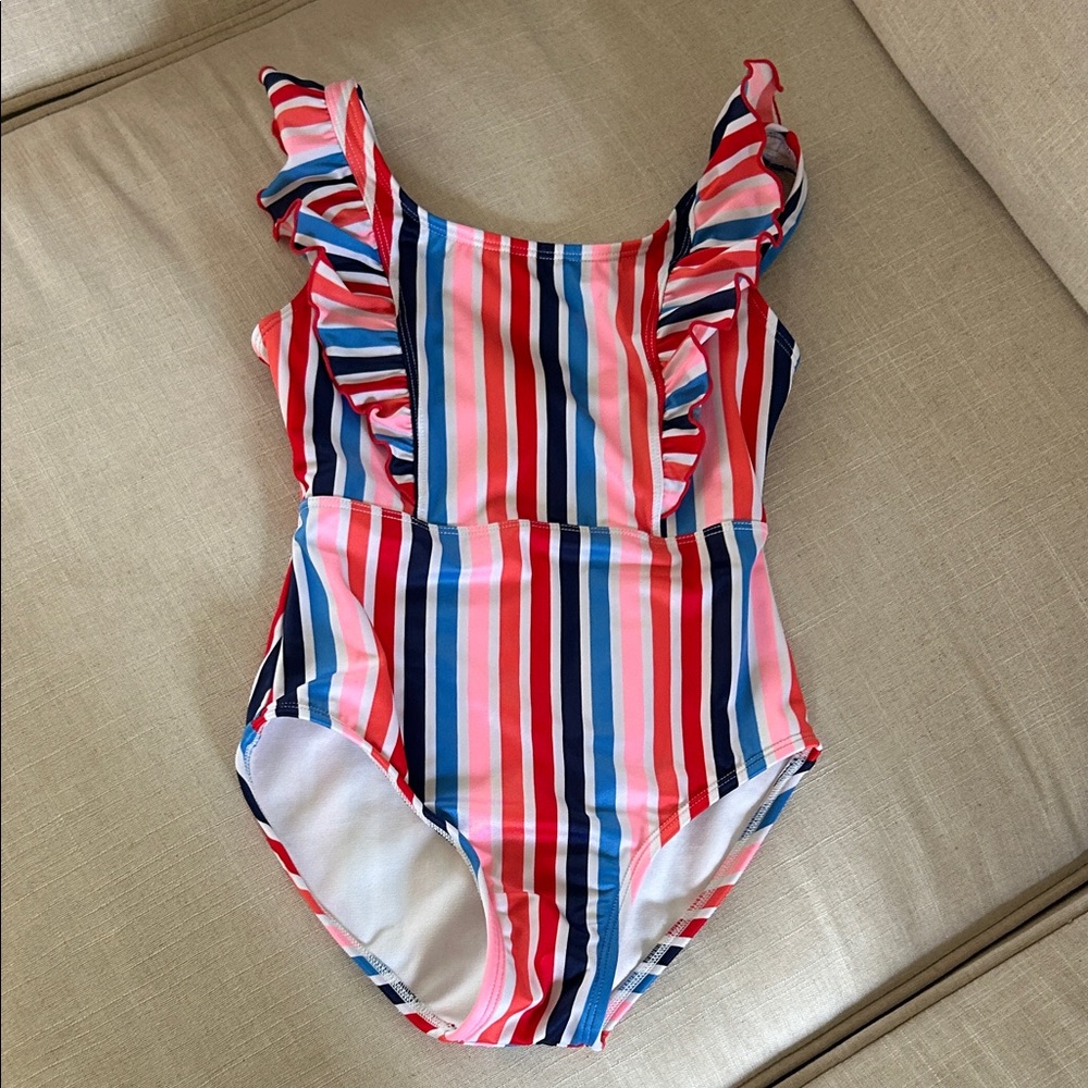 Cat & Jack Multicolor Striped Swimsuit